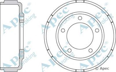 APEC BRAKING drm9919 -  Тормозной барабан